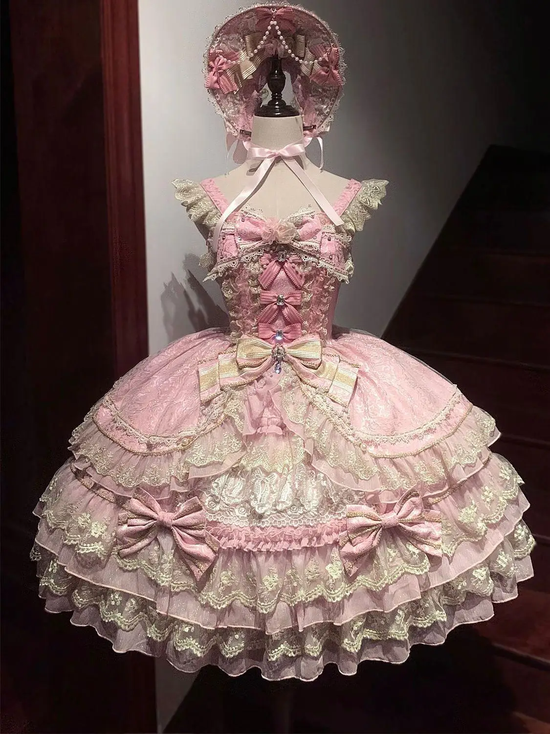 Belted Shirt Dress - กระโปรง IUM JKS Y2K สไตล์โลลิต้าญี่ปุ่น ชุดเดรสสายเดี่ยวคาวาอี้