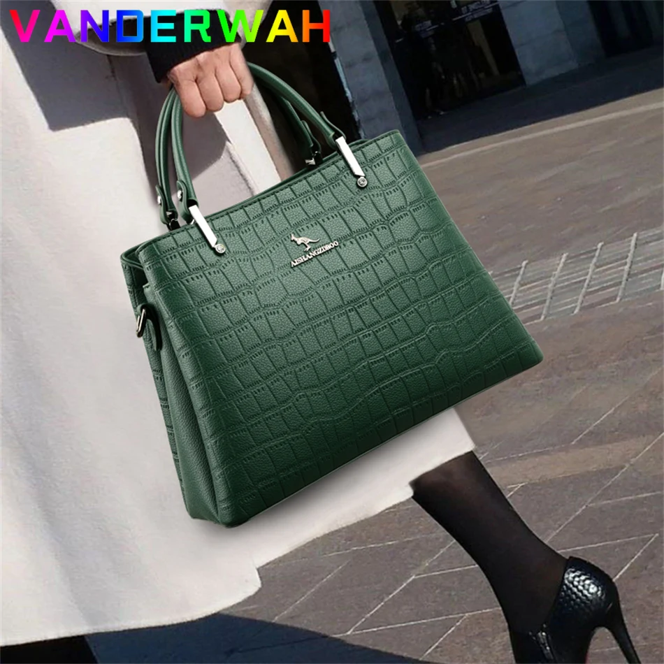 Women Fashion Brand Logo - ของแท้ยี่ห้อShopperกระเป๋าถือผู้หญิง 2024 หญิงCrossbodyไหล่กระเป๋าLuxury DesignerสุภาพสตรีMessengerคุณภาพสูงSac