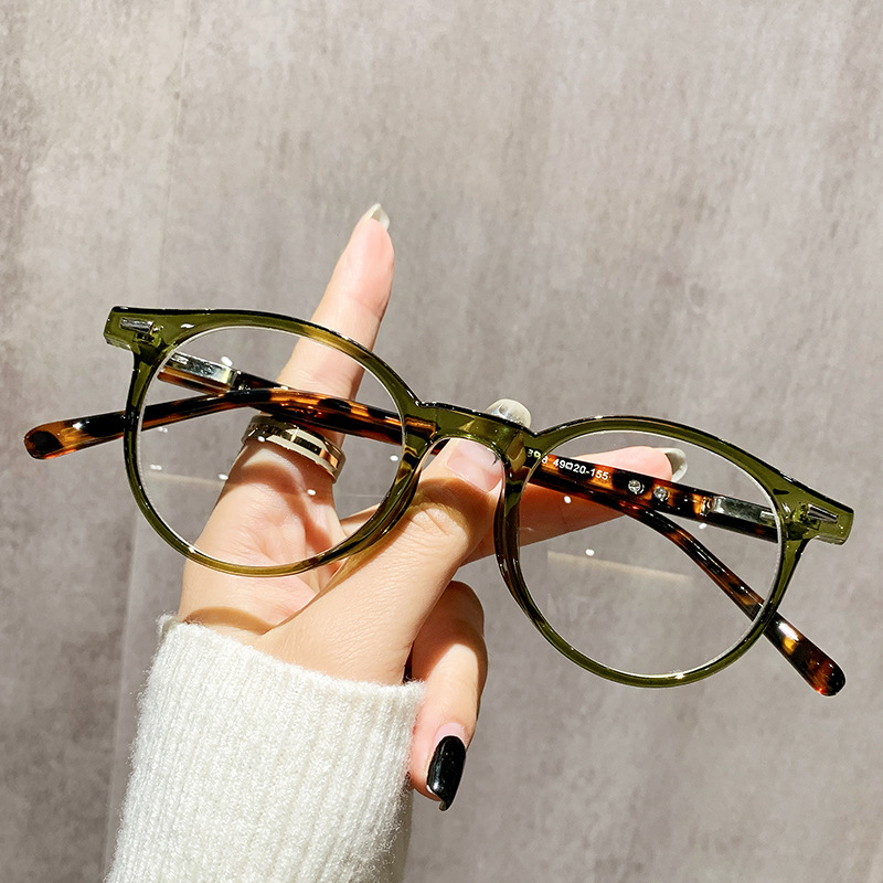 Women'S Fashion Glasses Non Prescription - แว่นกรองแสงสีฟ้ากรอบน้ำหนักเบาสไตล์เรโทรสำหรับผู้หญิง แว่นตาแฟชั่นหรูหราแบบไม่ต้องใช้ใบสั่งแพทย์