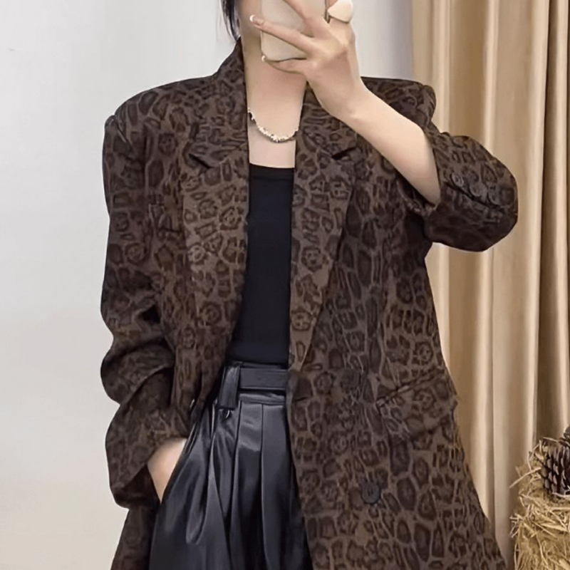 เสื้อผ้าผู้หญิงฤดูใบไม้ผลิฤดูใ - Blazer Women Oversized บทวิจารณ์และราคา