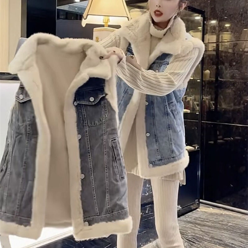 เสื้อกั๊กขนแกะสำหรับผู้หญิง เส - Women'S Fashion Gilet บทวิจารณ์และราคา