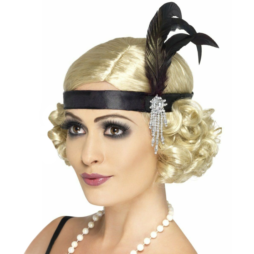 สุภาพสตรี Flapper Feather Head - Women'S Fashion In The 1920S บทวิจารณ์และราคา