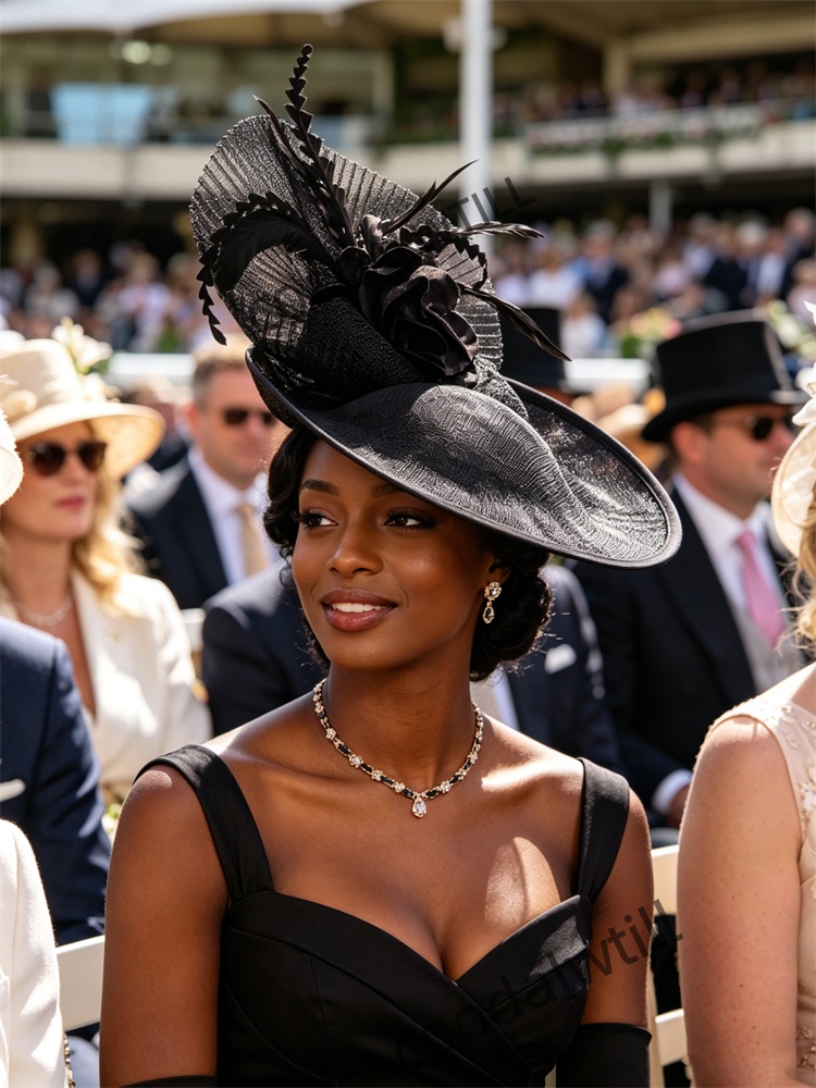หมวกประดับขนนกสีแดงสำหรับแข่งม - Women'S Fashion Kentucky Derby บทวิจารณ์และราคา