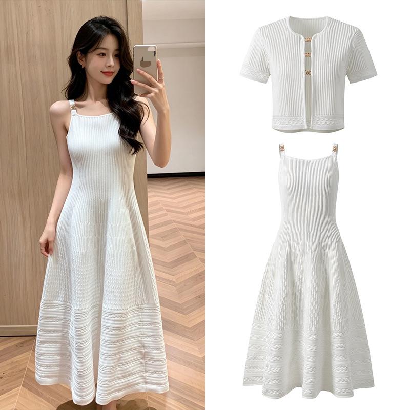 ชุดสูทแจ็คการ์ดสไตล์หรูหราสำหร - Longline Cardigan Knit บทวิจารณ์และราคา