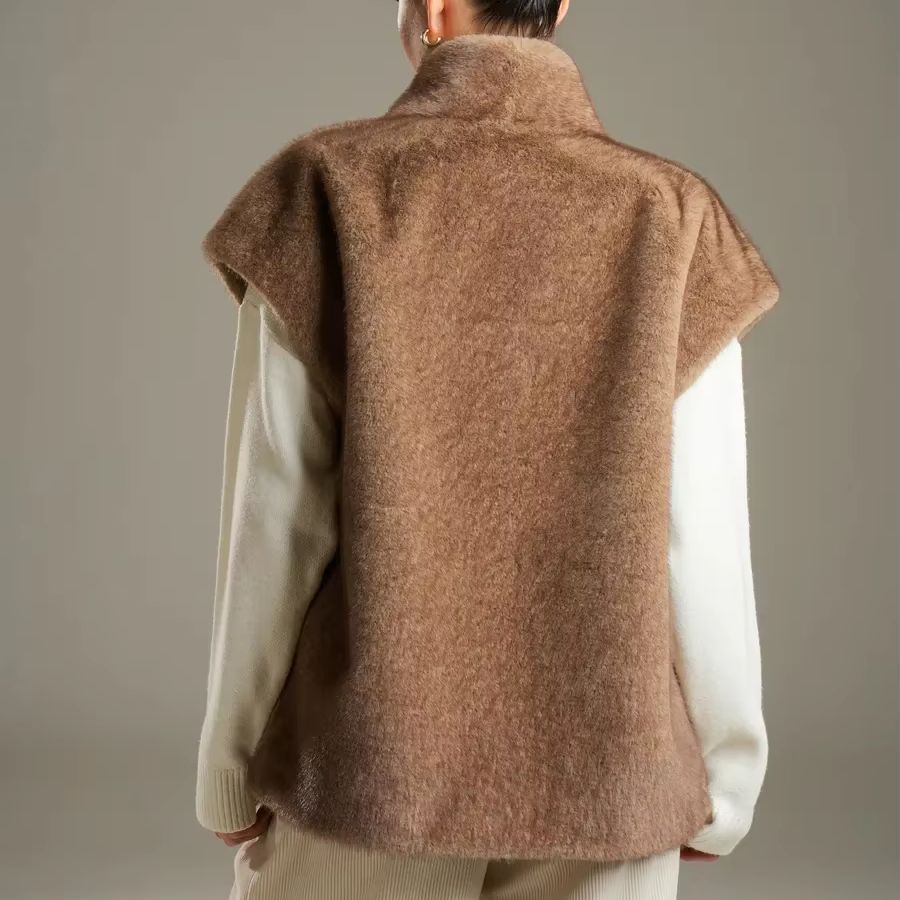เสื้อกั๊กขนสัตว์สำหรับผู้หญิง  - Women'S Fashion Gilet บทวิจารณ์และราคา