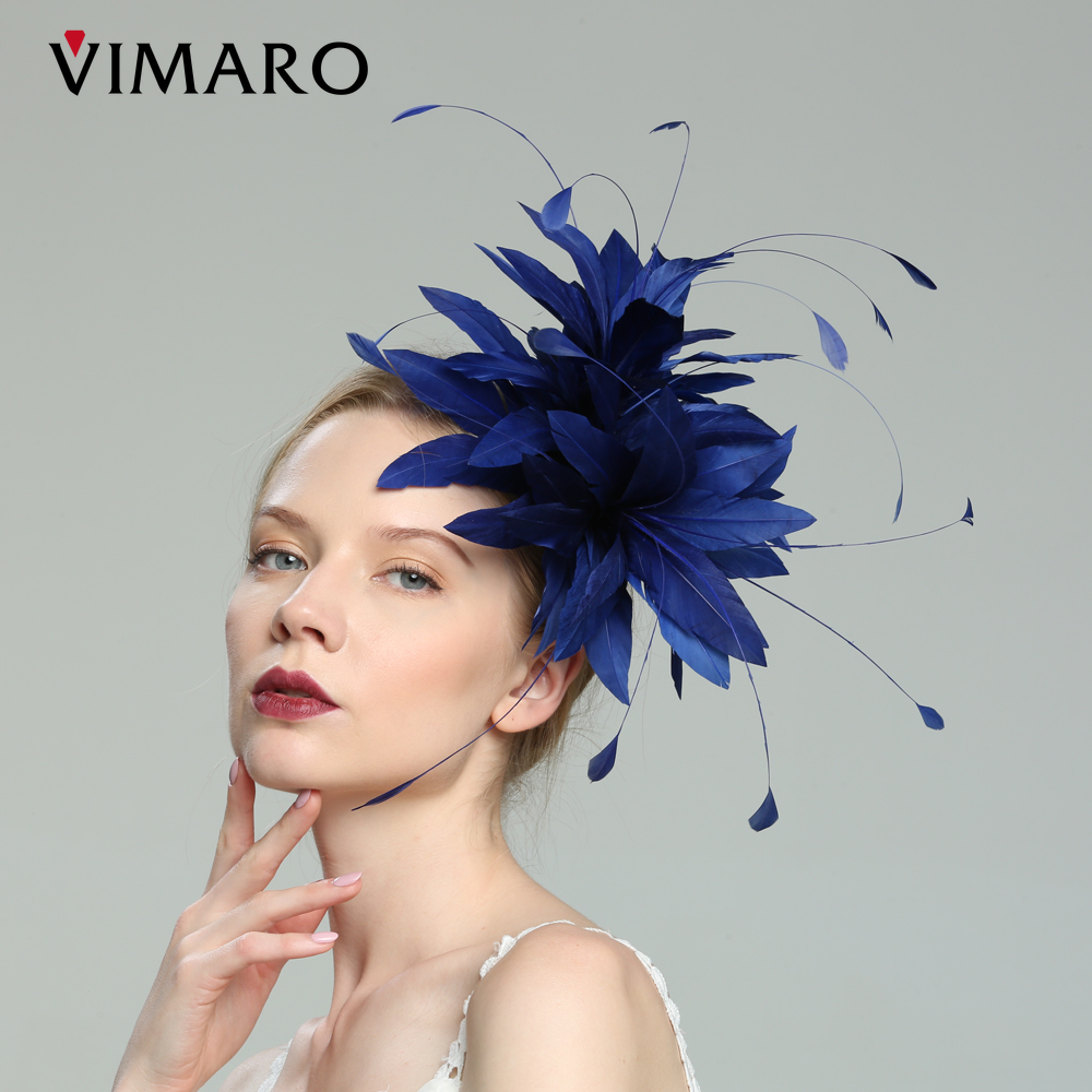 VIMARO Navy Fascinator, Kentuc - Women'S Fashion Kentucky Derby บทวิจารณ์และราคา