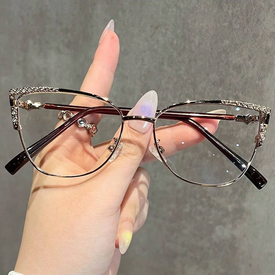 แว่นตาแฟชั่นผู้หญิงแบบไม่ต้องใ - Women'S Fashion Glasses Non Prescription บทวิจารณ์และราคา