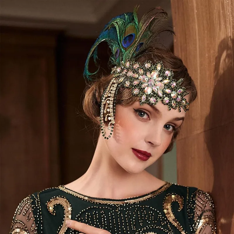 ที่คาดผม Great Gatsby แบบวินเท - Women'S Fashion Roaring 20S บทวิจารณ์และราคา