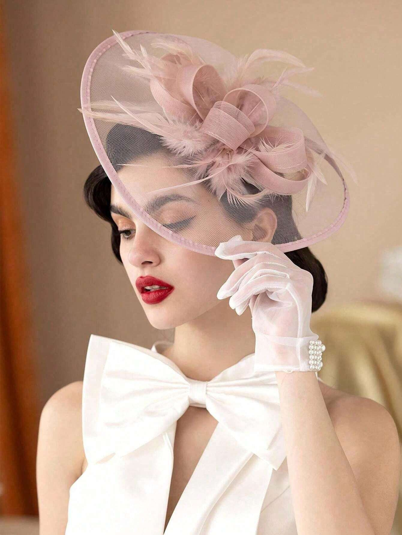 1Pc Fascinatorsหมวกสําหรับหมวก - Women'S Fashion Kentucky Derby บทวิจารณ์และราคา