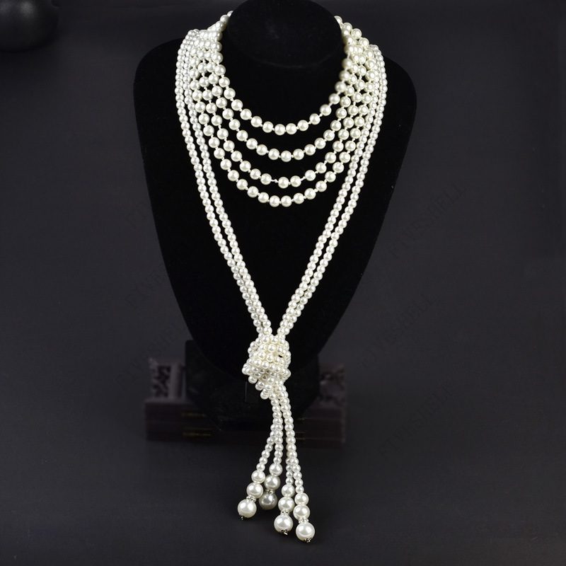 1920s สร้อยคอไข่มุกแฟชั่นไข่มุ - Women'S Fashion In The 1920S บทวิจารณ์และราคา