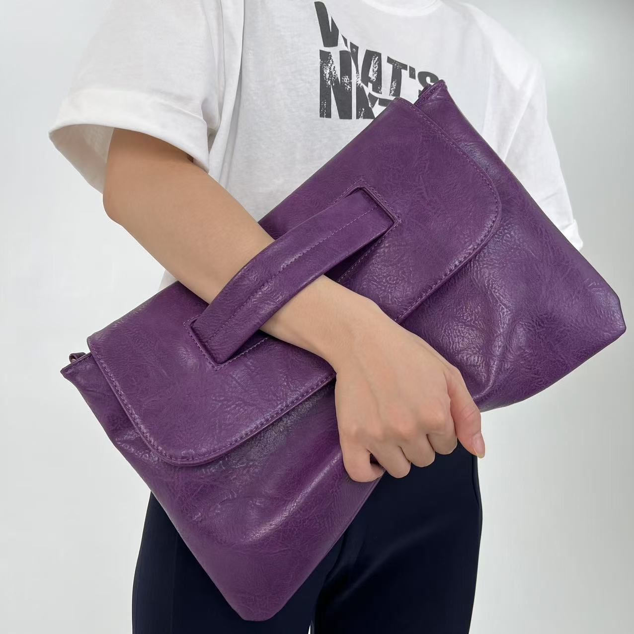 กระเป๋าถือถุงมือความจุสูงสำหรั - Women Fashion Gloves บทวิจารณ์และราคา