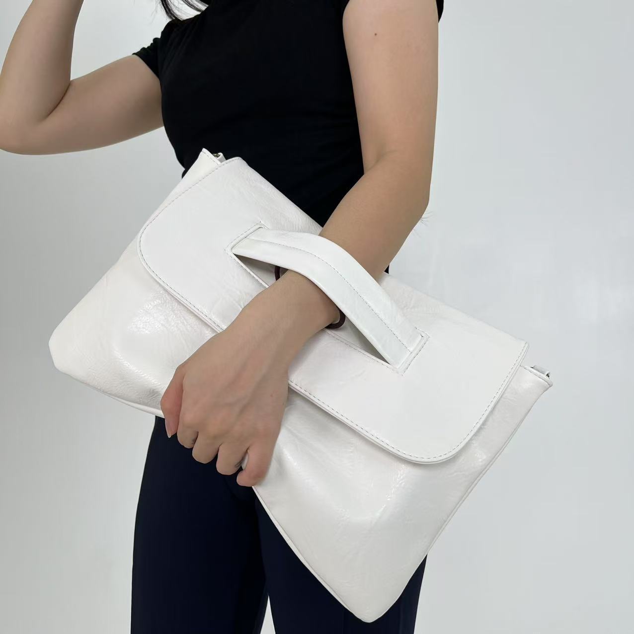 กระเป๋าถือถุงมือความจุสูงสำหรั - Women Fashion Gloves บทวิจารณ์และราคา
