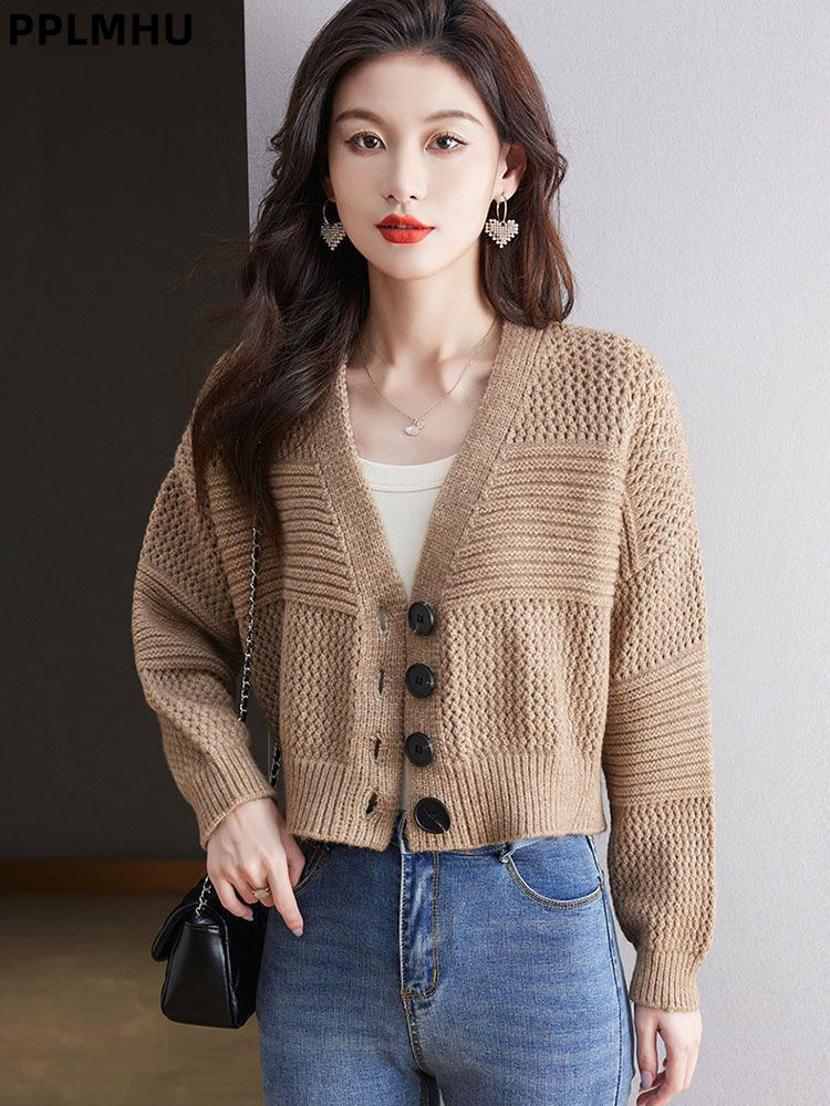 เสื้อคลุมคาร์ดิแกนถักแขนยาวลำล - Women'S Fashion Gilet บทวิจารณ์และราคา