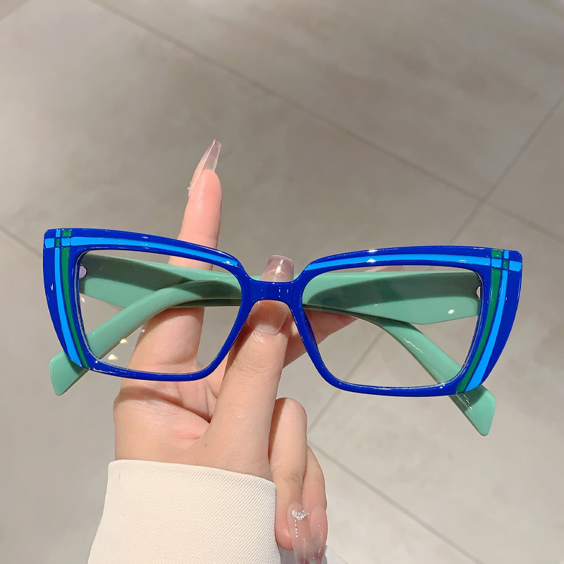 Kammpt แว่นตาแมววินเทจ2024ใหม่ - Women'S Fashion Glasses Non Prescription บทวิจารณ์และราคา