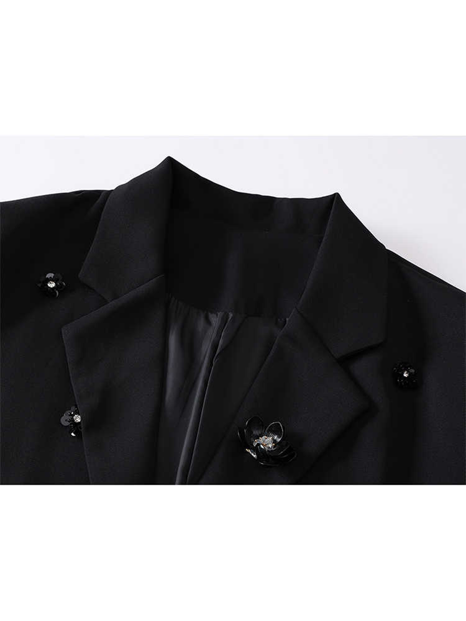 เสื้อเบลเซอร์ผู้หญิงสีดำสไตล์โ - Blazer Women Oversized บทวิจารณ์และราคา