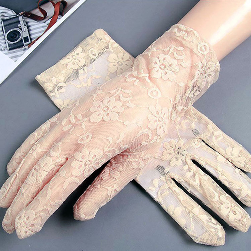ถุงมือสตรีฤดูร้อนลูกไม้สั้นBre - Women Fashion Gloves บทวิจารณ์และราคา