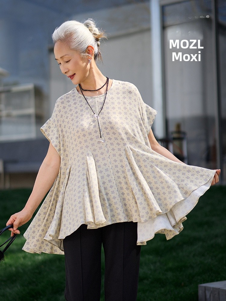 Muzhi เสื้อยืดแขนสั้นแฟชั่นฤดู - Women'S Fashion Of The 50S บทวิจารณ์และราคา