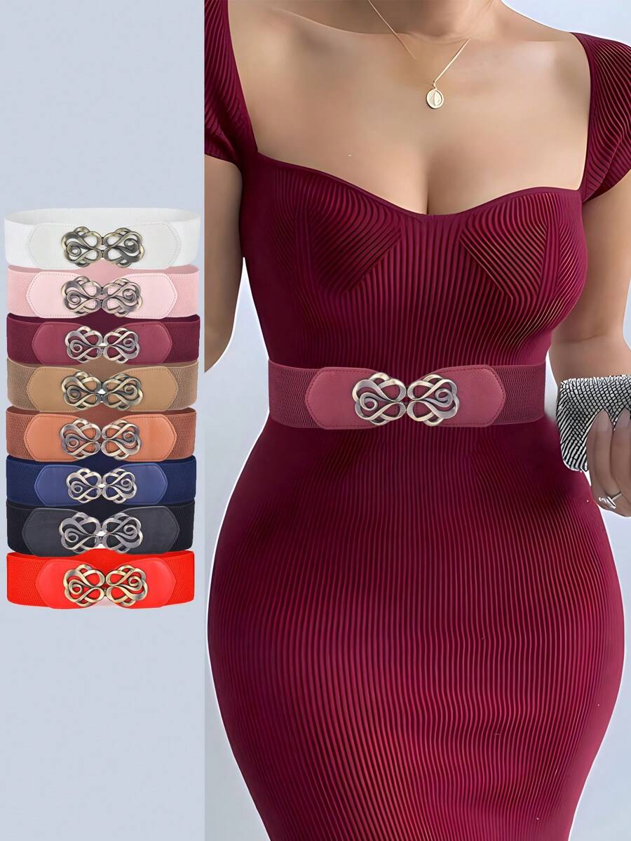 เข็มขัดยางยืดแบบกว้างสไตล์วินเ - Women'S Fashion Of The 50S บทวิจารณ์และราคา