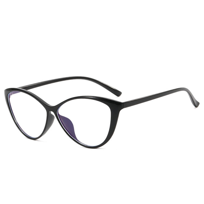กรอบแว่นตาแฟชั่นทรงแคทอายขนาดใ - Women'S Fashion Glasses Non Prescription บทวิจารณ์และราคา