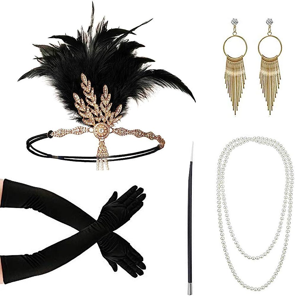 PESENAR 1920s แฟชั่น Flapper H - Women Fashion Gloves บทวิจารณ์และราคา