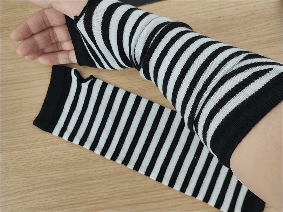 ถุงมือถักยาวแบบไม่มีนิ้ว 2 คู่ - Women Fashion Gloves บทวิจารณ์และราคา