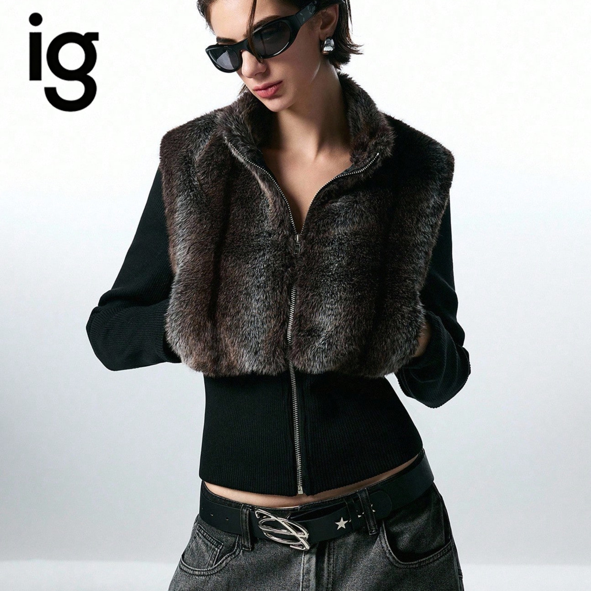 เสื้อกั๊กครอปแขนกุดสำหรับผู้หญ - Women'S Fashion Gilet บทวิจารณ์และราคา