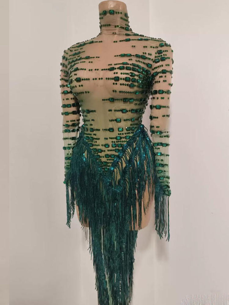 ชุดเดรสแขนยาวประดับพู่เพชรคุณภ - Women'S Fashion Dresses Images บทวิจารณ์และราคา